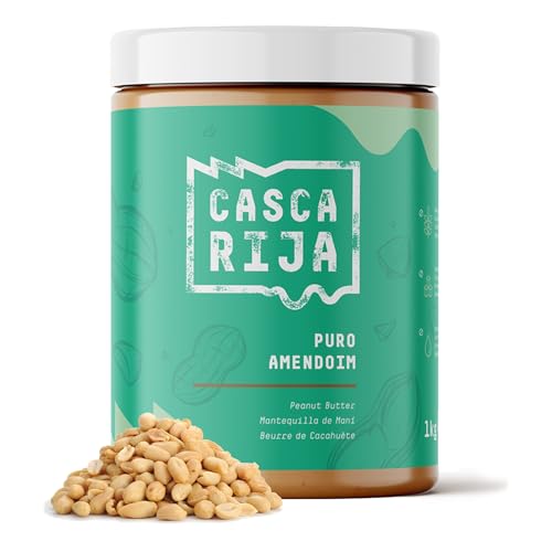 CASCA RIJA: Erdnussbutter 1 kg | 99,8% Geröstete Erdnüsse + 0,01% Gemahlener Zimt + 0,01% Ingwerpulver | 100% Natürlich und Cremig, Ohne Erdnussstücke, Vegan von Casca Rija