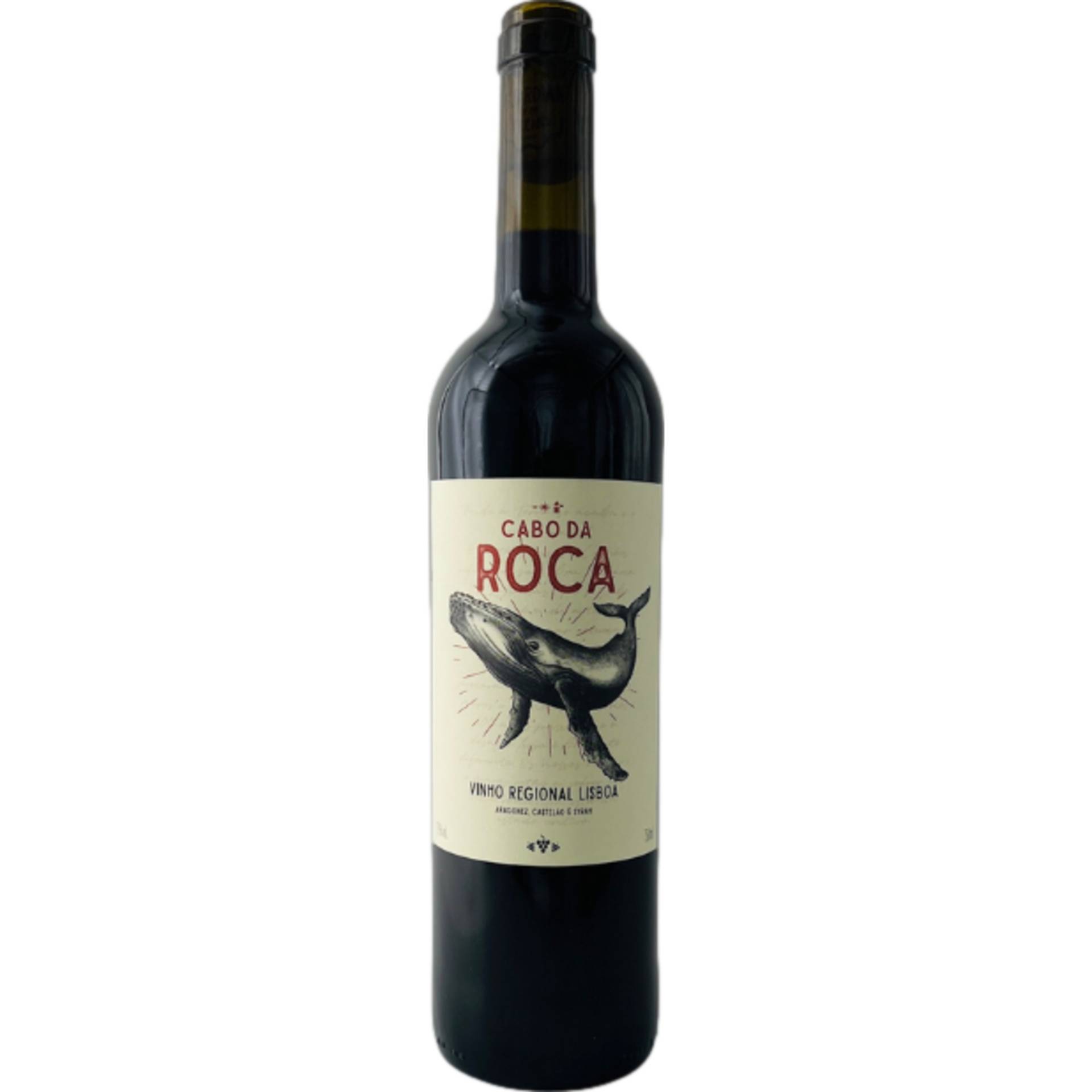 Cabo da Roca Tinto, Vinho Regional Lisboa, Lisboa, 2022, Rotwein von Casca WinesProducao e Comercializacao de VinhosSA DNA Cascais Ninho de Epresas Gab.22, Cruz da Popa, Alcabideche 2645-