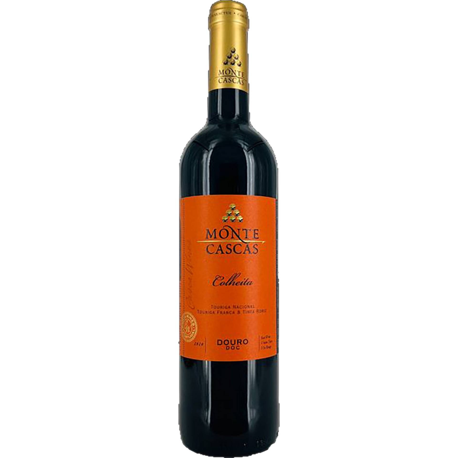 Monte Cascas Colheita Tinto, Douro DOC, Douro, 2020, Rotwein von Casca WinesProducao e Comercializacao de VinhosSA DNA Cascais Ninho de Epresas Gab.22, Cruz da Popa, Alcabideche 2645-