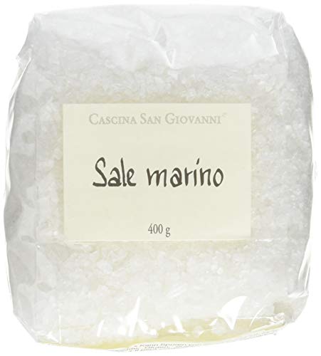 Cascina San Giovanni, Sale marino, Grobes Meersalz aus Sizilien, 400 g von Cascina San Giovanni