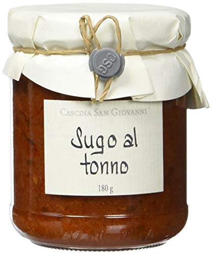 Cascina San Giovanni, Sugo al tonno, Tomatensauce mit Thunfisch, 180 ml von Cascina San Giovanni