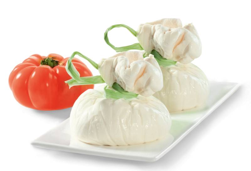 Burrata past. mind. 48% Fett i. Tr. von Casearia Faiello Srl