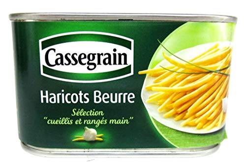 Cassegrain, Butterbohnen, Butter Bohnen, Füllmenge 400g / ATG 220g von Cassegrain