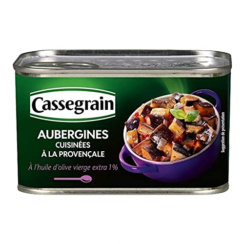 Cassegrain Aubergine Cuisina © es Ã Das provenzalische bei Lâ € ™ Dâ € ™ Oil Extra Virgin Olive 375g (Pack of 5) von Cassegrain