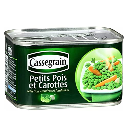 Cassegrain Erbsen und Karotten Petits Pois et Carottes 400 Gramm von Cassegrain