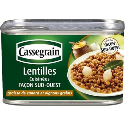 Cassegrain Südwest-gekochte Linsen, 410 g von Cassegrain