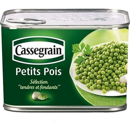 Cassegrain Zarte Erbsen Und Schmelzen 495g (Pack of 5) von Cassegrain