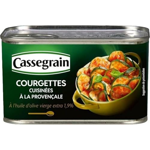 Cassegrain Zucchini Cuisina © es Ã Das provenzalische bei Lâ € ™ Dâ € ™ Olivenöl 375g (Pack of 5) von Cassegrain