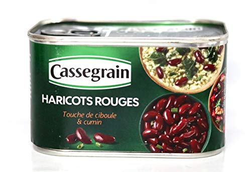 Cassegrain rote Bohnen, ein Hauch von Schalotte & Kreuzkümmel Füllgewicht 400g ATG/250g. von Cassegrain