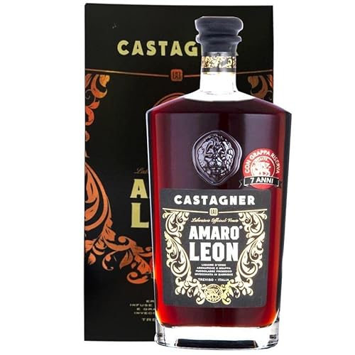 CASTAGNER AMARO LEON MIT RESERVE GRAPPA 7 JAHRE 70 CL von Castagner