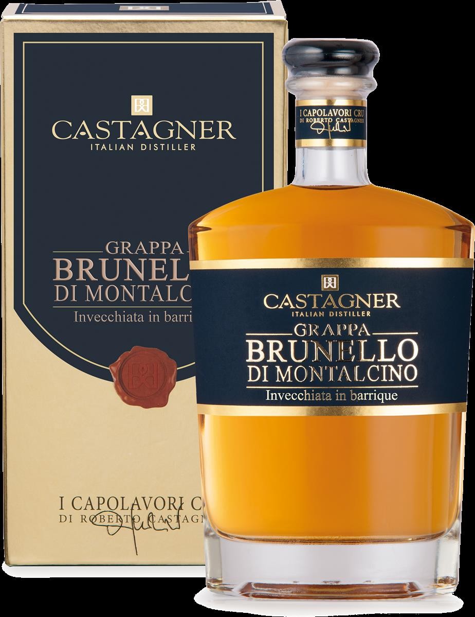 Castagner Grappa Brunello di Montalcino Barrique 0,5 l von Castagner Grappa