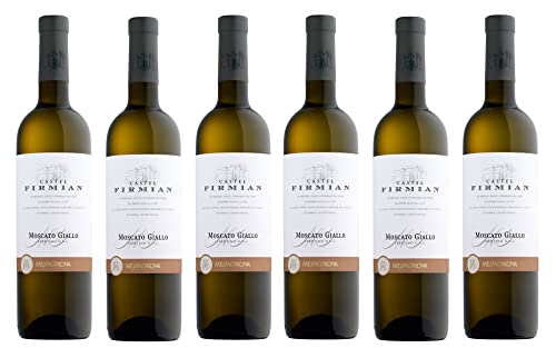 6x 0,75l - 2023er - Castel Firmian - Moscato Giallo - Trentino D.O.P. - Italien - Weißwein lieblich von Castel Firmian