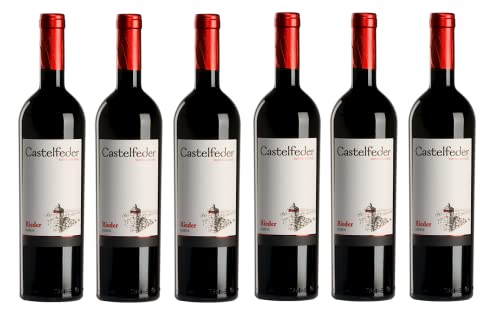 6x 0,75l - 2022er - Castelfeder - Rieder - Lagrein - Alto Adige D.O.P. - Südtirol - Italien - Rotwein trocken von Castelfeder