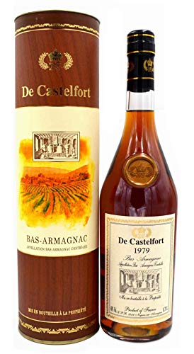 Rarität: Armagnac De Castelfort 0,7l Jahrgang 1979 inkl. Geschenkdose von Castelfort