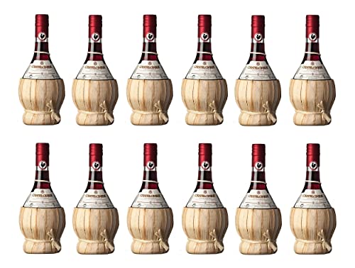 12x 0,5l - 2021er - Castelli del Grevepesa - Castelgreve - Fiasco - Chianti Classico D.O.C.G. - Toscana - Italien - Rotwein trocken von Castelli del Grevepesa - Castelgreve