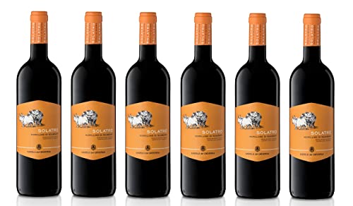 6x 0,75l - 2022er - Castelli del Grevepesa - Solatro - Morellino di Scansano D.O.C.G. - Toscana - Italien - Rotwein trocken von Castelli del Grevepesa - Castelgreve