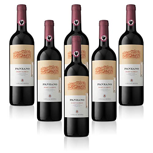 Italienischer Rotwein Chianti Classico DOCG Panzano Gran Selezione Castelli del Grevepesa Clemente (6 flaschen 75 cl.) von Castelli del Grevepesa Clemente