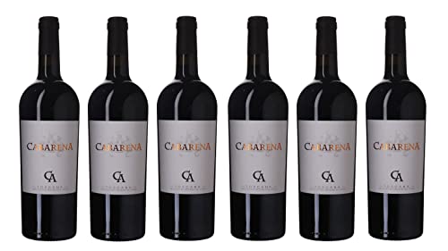 6x 0,75l - 2015er - Castelli del Grevepesa - Cabarena - Rosso - Toscana I.G.P. - Italien - Rotwein trocken von Castelli del Grevepesa