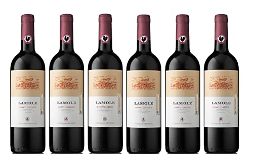 6x 0,75l - 2018er - Castelli del Grevepesa - Lamole - Chianti Classico Gran Selezione D.O.C.G. - Toscana - Italien - Rotwein trocken von Castelli del Grevepesa