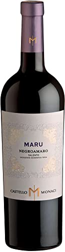 Castello Monaci Negroamaro Maru / Salento IGT Rotwein trocken (1 x 0.75 l) von Castello Monaci