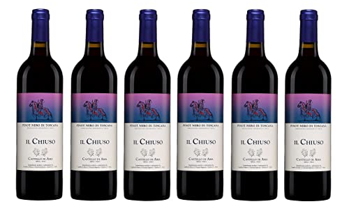 6x 0,75l - 2019er - Castello di Ama - Il Chiuso - Pinot Nero - Toscana I.G.P. - Italien - Rotwein trocken von Castello di Ama