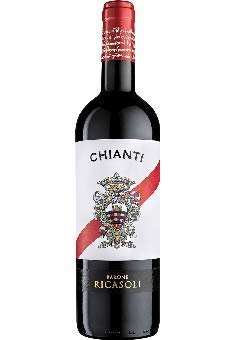 6 Flaschen Chianti del Barone Ricasoli DOCG tr. 2021 im Vortilspack (6x0,75l) von Castello di Brolio, trockener Rotwein aus der Toskana von Castello di Brolio