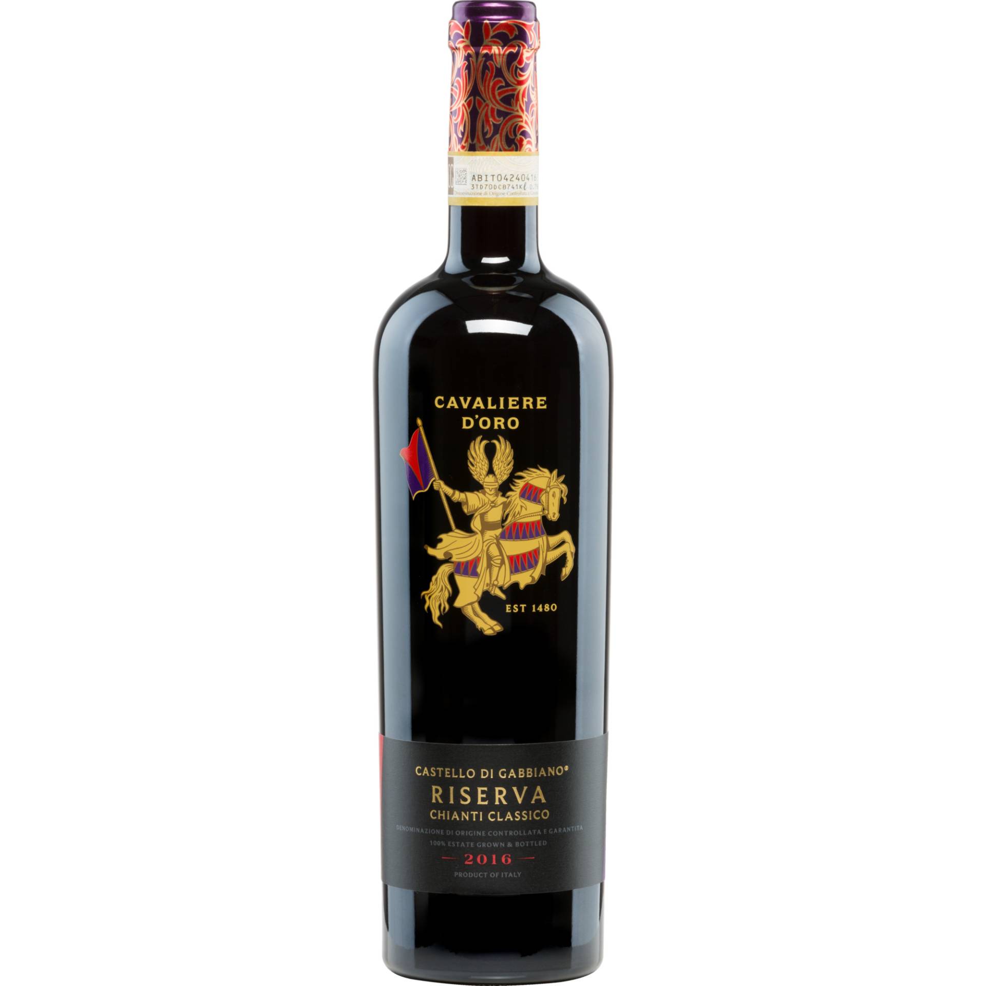 Castello di Gabbiano Chianti Classico Riserva, Chianti Classico Riserva DOCG, Toskana, 2018, Rotwein von Castello di Gabbiano - Via di Gabbiano, 22, 50024 Mercatale Val di Pesa (Firenze) , Italien