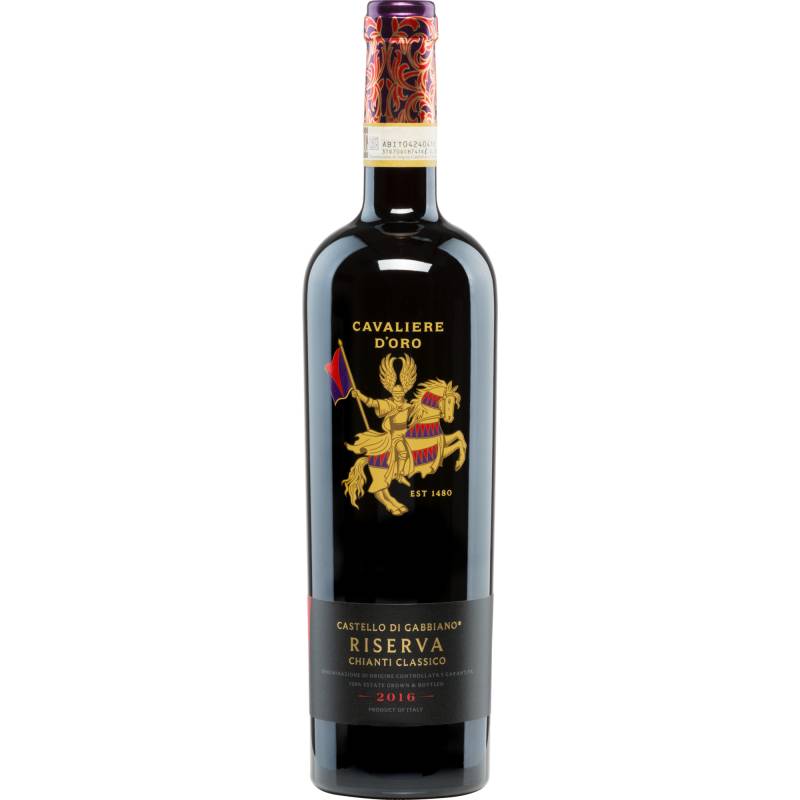 Castello di Gabbiano Chianti Classico Riserva, Chianti Classico Riserva DOCG, Toskana, 2018, Rotwein von Castello di Gabbiano - Via di Gabbiano, 22, 50024 Mercatale Val di Pesa (Firenze) , Italien