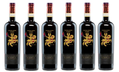 6x 0,75l - 2018er - Castello di Gabbiano - Chianti Classico Riserva D.O.C.G. - Toscana - Italien - Rotwein trocken von Castello di Gabbiano