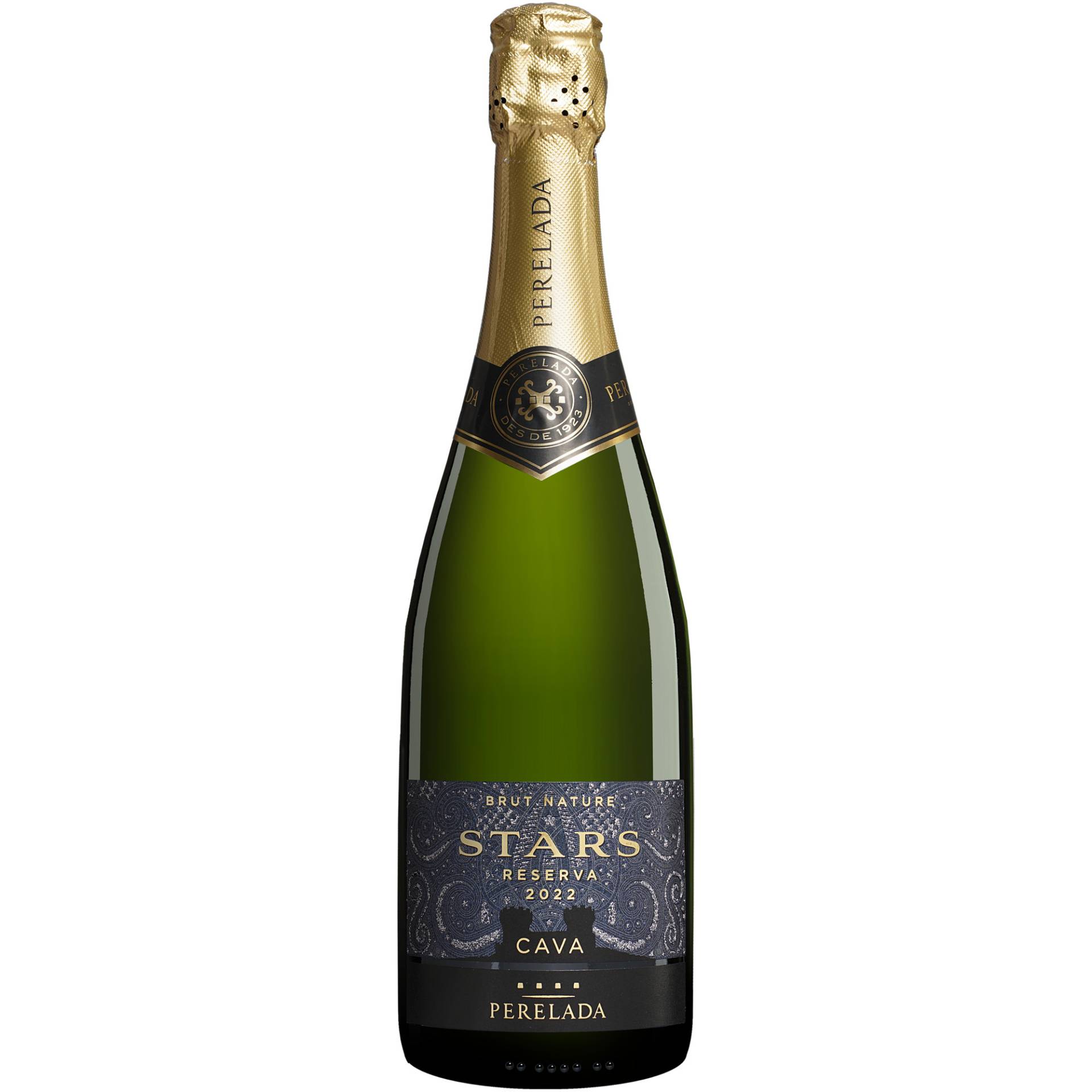 Perelada Cava Stars Brut Nature 2022  0.75L 11.5% Vol. Sehr Trocken aus Spanien von Castillo Perelada