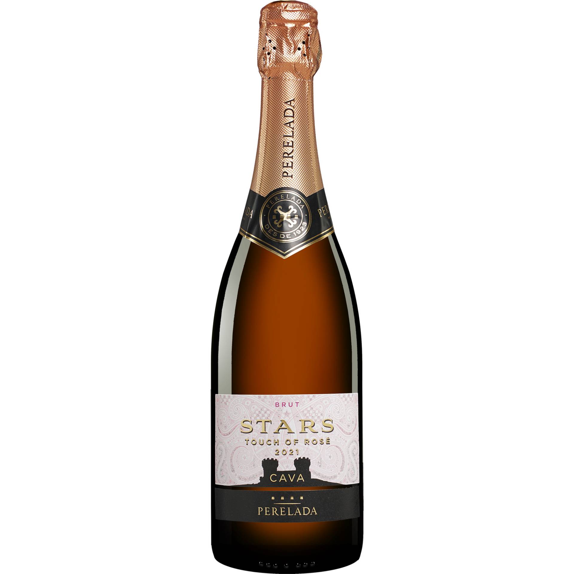 Perelada Cava Stars Rosé Brut 2021  0.75L 11.5% Vol. Trocken aus Spanien von Castillo Perelada