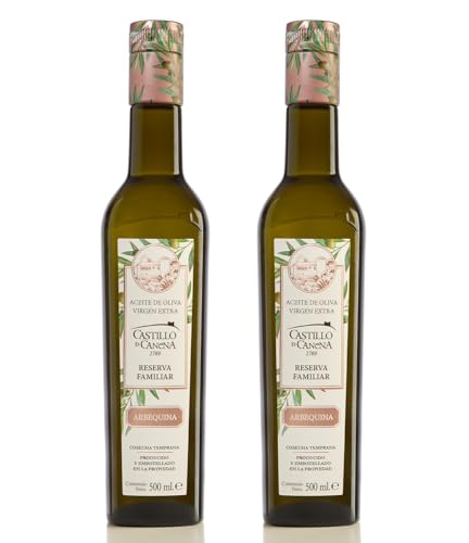 CASTILLO DE CANENA - Familienreservat Arbequina (Reserva Familiar Arbequina) - Verpackung 2 Flaschen 500 ml von Castillo de Canena