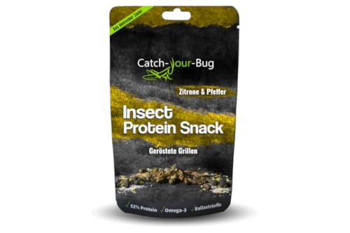 Insektensnack, Zitronenpfeffer/Insekten zum Essen von Catch-Your-Bug von Catch-your-bug