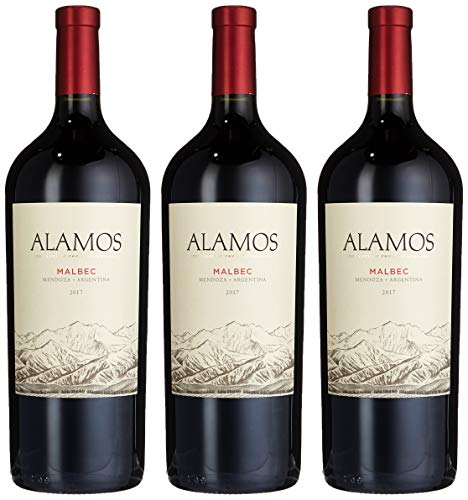 Catena Zapata Alamos Malbec Bodega Mendoza Magnum 2017 trocken (3 x 1.5 l) von Catena Zapata