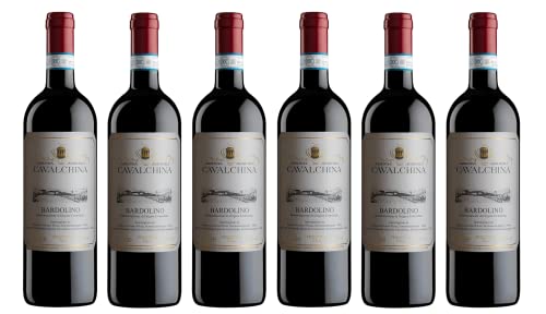 6x 0,75l - 2022er - Cavalchina - Bardolino D.O.P. - Veneto - Italien - Rotwein trocken von Cavalchina