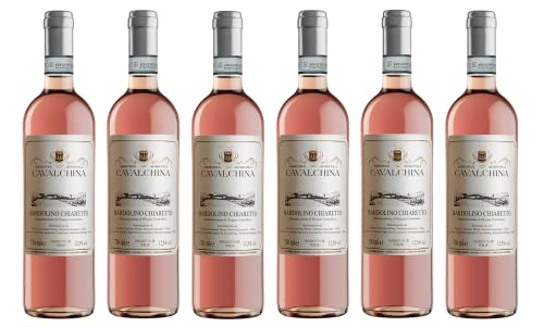 6x 0,75l - 2023er - Cavalchina - Bardolino Chiaretto D.O.P. - Veneto - Italien - Rosé-Wein trocken von Cavalchina