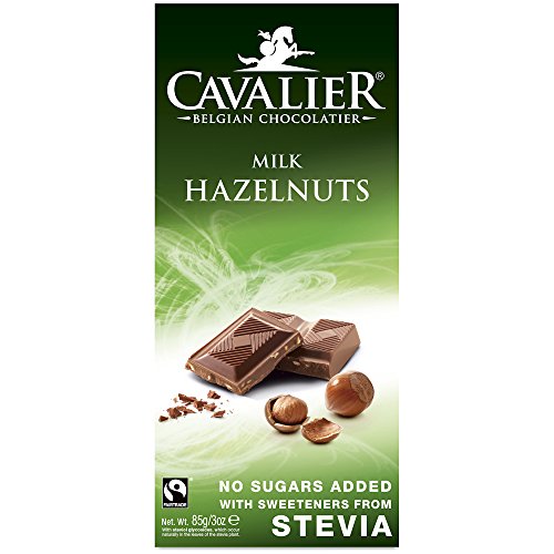 Cavalier Stevia Schokolade Haselnussstücke Milch von Cavalier