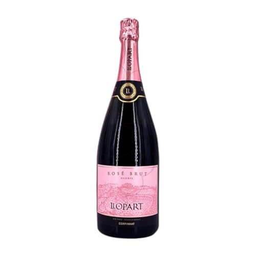 Llopart Rosado Brut Corpinnat Magnum-Flasche 1,5 L Rosé Sekt von Cavas Llopart