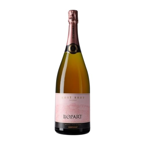 Llopart Rosé Brut Corpinnat Reserve Magnum-Flasche 1,5 L Rosé Sekt von Cavas Llopart