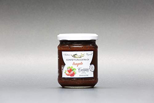 EXTRA ERDBEERMARMELADE GR 370 GLUTENFREI von Cavazza