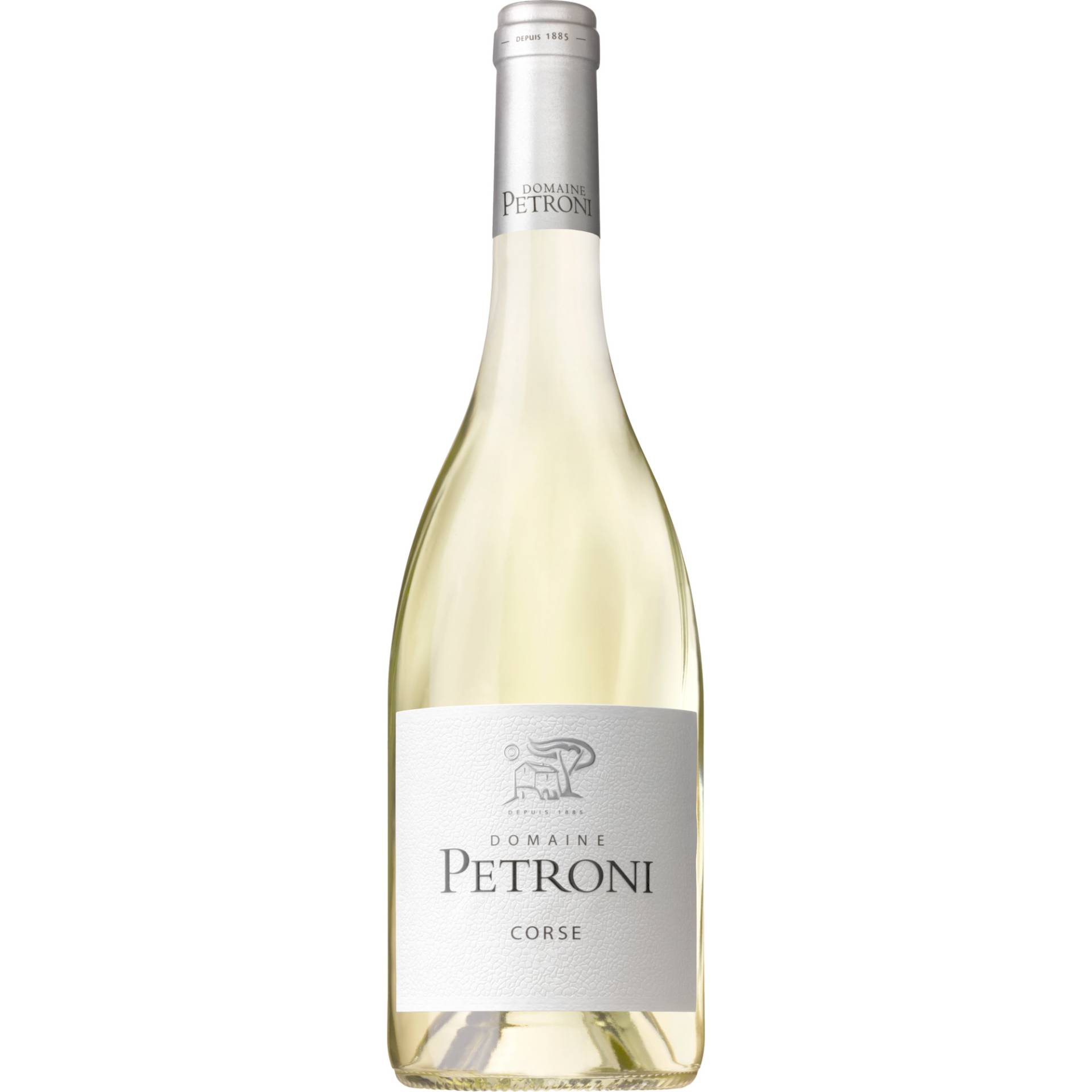 Domaine Petroni Blanc, Vin de Corse AOP, Korsika, 2023, Weißwein von Cave d'Aleria, Padulone, F-20270 Aleria