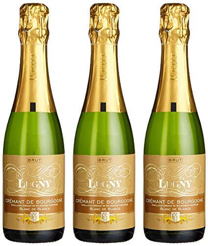 Cave de Lugny Crémant de Bourgogne Brut Blanc de Blancs (3 x 0.375 l) von Cave de Lugny