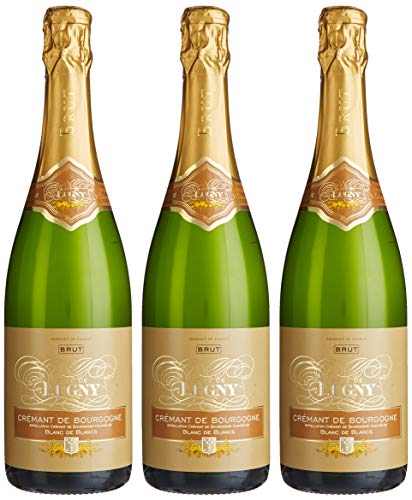 Cave de Lugny Crémant de Bourgogne Brut Blanc de Blancs (3 x 0.75 l) von Cave de Lugny