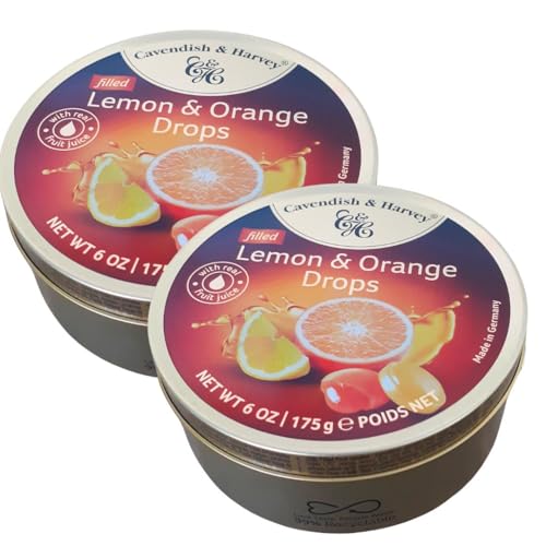 Cavendish & Harvey Lemon & Orange Drops 2 x 175g von Cavendish and Harvey