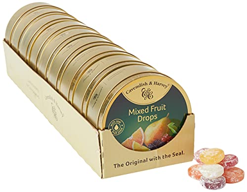 Cavendish & Harvey Mixed Fruit Drops, 9er Pack (9 x 200 g) von Cavendish & Harvey