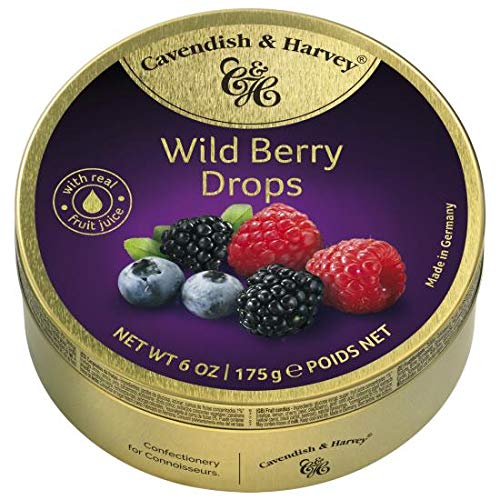 Cavendish & Harvey Wild Berry Drops, 9er Pack (9 x 200 g) von Cavendish & Harvey