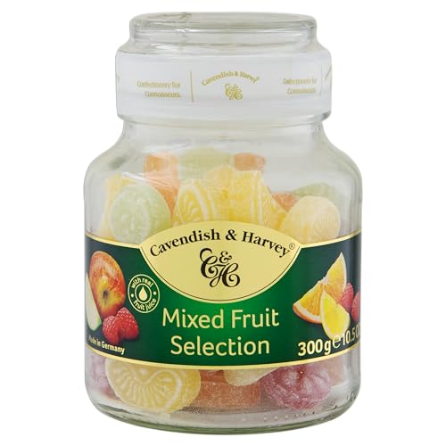 Drops C&H Fruit Candies 300g im Glas von Cavendish & Harvey