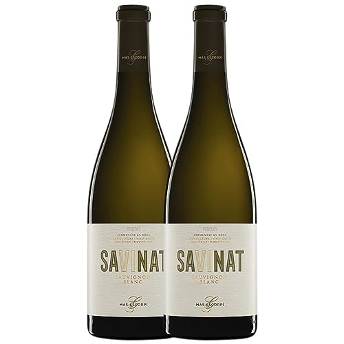 Gramona Mas Escorpí Savinat Sauvignon Weiß Penedès Alterung 75 cl (Schachtel mit 2 Flaschen von 75 cl) von Caves Gramona