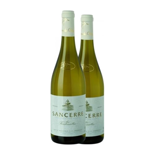 Caves de Sancerre Les Fontenelles Sauvignon Weiß Sancerre Reserve 75 cl Weißwein (Karton mit 2 Flaschen von 75 cl) von Caves de Sancerre