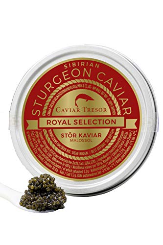 Französischer Osietra Imperial d´Aquitaine Kaviar 50 gr. von Caviar Tresor